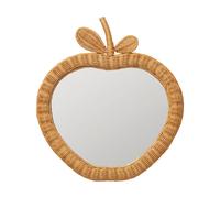Ferm Living Apple miroir tressé Natural. 40x3x45 cm