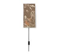 Ferm Living Applique Argilla Marble Mocha