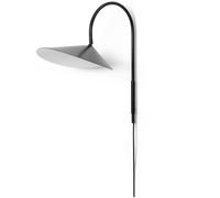 ferm LIVING applique murale ARUM 26 cm, noir, aluminium, ferme LIVING