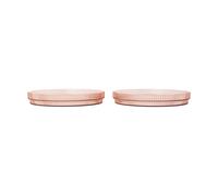 Ferm Living Assiette enfant Ripple Blush. lot de 2