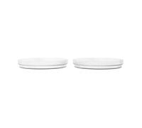 Ferm Living Assiette enfant Ripple Transparent. lot de 2