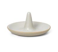 Ferm Living Baguier Ring Cone Off-white speckle