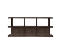 Ferm Living Bibliothèque Kona 3x2 Teint foncé. incluant 3 modules d’armoire