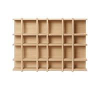 Ferm Living Bibliothèque Tilem Placage de chêne. 6x4