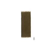 Ferm Living Block Tapis 200x80 cm Olive/Naturel