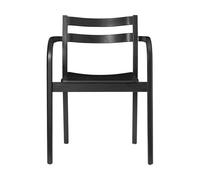 Ferm Living Boda fauteuil avec accoudoirs Black
