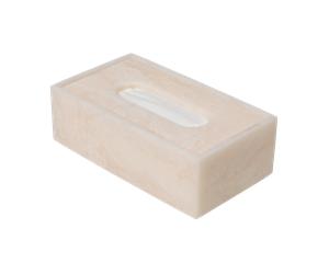 Ferm Living Boîte à mouchoirs Mist 12x21.5 cm Pearl