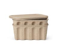 Ferm Living Boîte de rangement en papier Ferm Petit Lot de 2 Marron