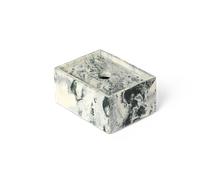 Ferm Living Boîte de rangement Mist 7.5x10 cm Emerald-off white