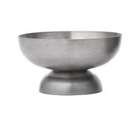 Ferm Living Bol en verre Tumbled Acier inoxydable