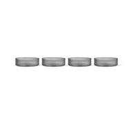 Ferm Living Bol petit-déjeuner Ripple. lot de 4 gris fumé