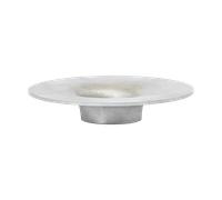 Ferm Living Bougeoir bloc Soothe Ø16 cm Aluminium