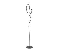 Ferm Living Bougeoir de sol Valse golvljusstake Black