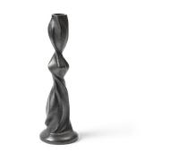 Ferm Living Bougeoir Gale 25 cm Blackened Aluminium