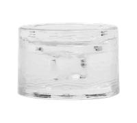 Ferm Living Bougeoir Gradia rond Ø8 cm Clear