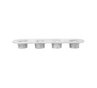 Ferm Living Bougeoir Soothe 4 8x29 cm Aluminium