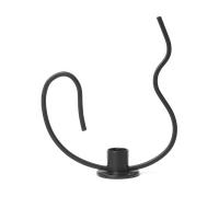 Ferm Living Bougeoir Valse low Noir
