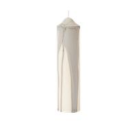 Ferm Living Bougie bloc Dryp Warm Grey. 20 cm
