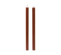Ferm Living Bougies chauffe-plat Burren Lot de 2 Bronze