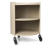ferm LIVING Bout de canapé EVE 40 x 53 cm, cachemire, acier, ferme LIVING