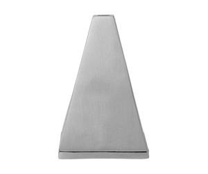 Ferm Living Brûleur d’encens Pyra conique Aluminium brossé