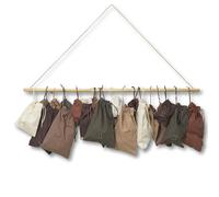 ferm LIVING Calendrier de l'Avent COUNTDOWN 80 x 100 cm, bois / coton, ferme LIVING