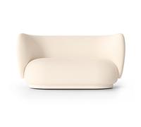 Ferm Living Canapé bouclé Rico 2 places Bouclé offwhite