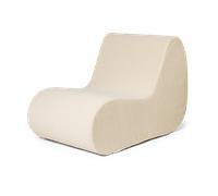 Ferm Living Canapé modulable Rouli Center Module pure bouclé Off-white