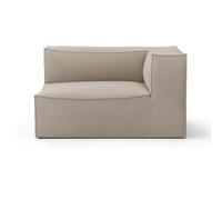 Ferm Living Catena Canapé Accoudoirs R L401 Coton Lin Naturel