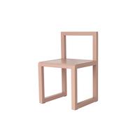 Ferm Living Chaise haute Little Architect rose. placage de hêtre