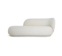 Ferm Living Chaise longue Divan Rico bou roite Blanc cassé