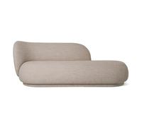 Ferm Living Chaise longue Divan Rico bou auche Sable