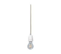 Ferm Living Cordon textile avec suspension en céramique Cachemire sombre