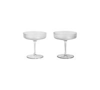 Ferm Living - Coupe à champagne Transparent