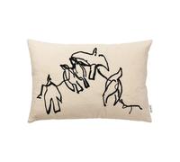 Ferm Living - Coussin Blanc