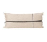 Ferm Living Coussin Calm camel-black 38x88 cm