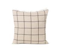 Ferm Living Coussin Calm camel-black 48x48 cm
