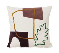 Ferm Living Coussin Mirage 50x50 cm Leaf