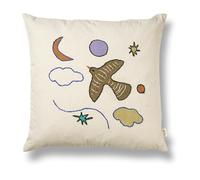 Ferm Living Coussin Naive 40x40 cm Bird