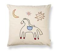 Ferm Living Coussin Naive 40x40 cm Horse