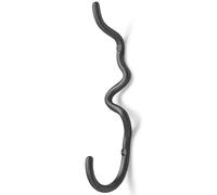 ferm LIVING Crochet à serviette COURBURE 20 cm, noir, laiton, ferme LIVING