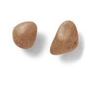 Ferm Living Crochet Cairn 2 pièces Oak