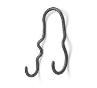 Ferm Living Crochet Curvature double Laiton noir