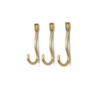 Ferm Living Crochet Curvature Lot de 3 Laiton