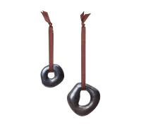 Ferm Living Décoration suspendue Orrith. 2 pièces Rustic Bronze