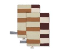 Ferm Living Dessous de plat Section Lot de 2 Patchwork