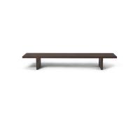 Ferm Living display table Table d'appoint Kona Dark stained oak veneer