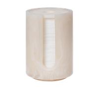 Ferm Living Distributeur de cotons Mist Ø8x11.8 cm Pearl