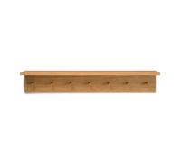 Ferm Living Étagère-patère à boutons Place Rack chêne Large