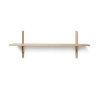 Ferm Living Étagère Sector L/S Chêne-laiton